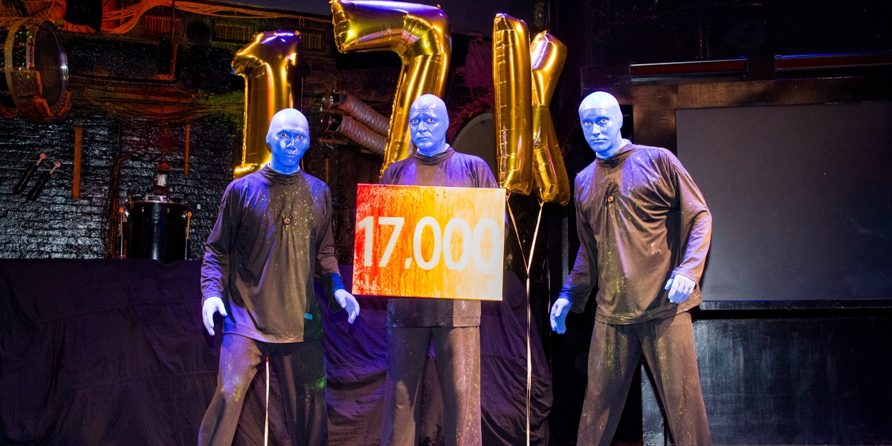 Photos: BLUE MAN GROUP Celebrates 17,000 Performances in New York City Photo