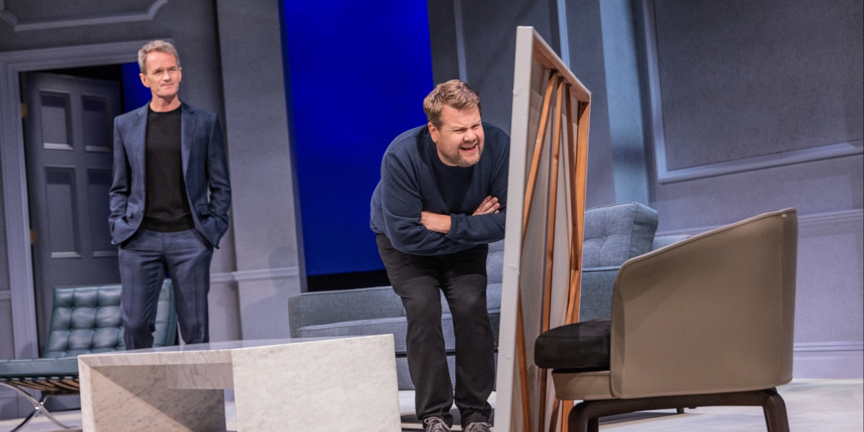 Photos: Bobby Cannavale, James Corden, and Neil Patrick Harris in ART on Broadway Photo