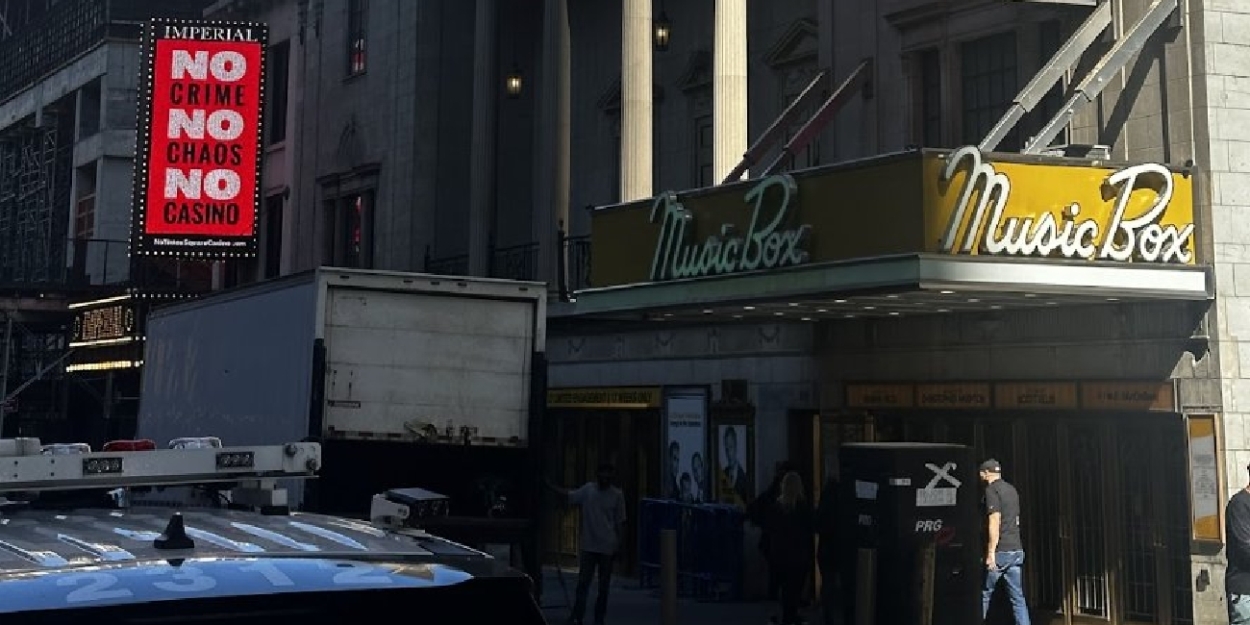 Photos: Broadway Marquees Light Up with 'NO Crime, NO Chaos, NO Casino' Photo