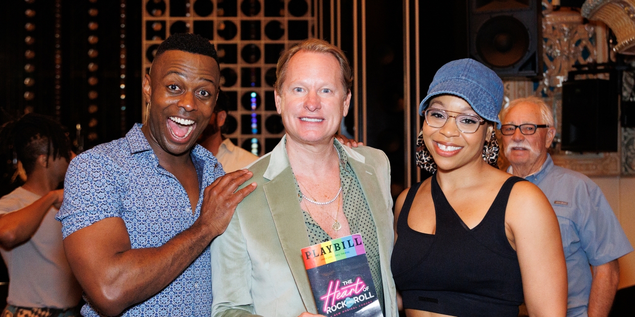 Photos: Carson Kressley and Douglas Carter Beane Visit THE HEART OF ROCK AND ROLL Photo