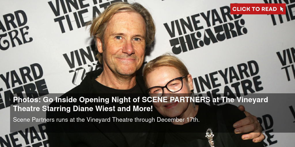 Photos: Go Inside Opening Night of SCENE PARTNERS at The Vineyard Theatre Starring Diane Wiest and More! - Vimarsana News