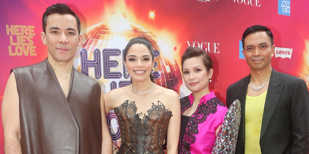 Photos: HERE LIES LOVE Cast and Creative Team Walk the Red Carpet on Opening Night Photo