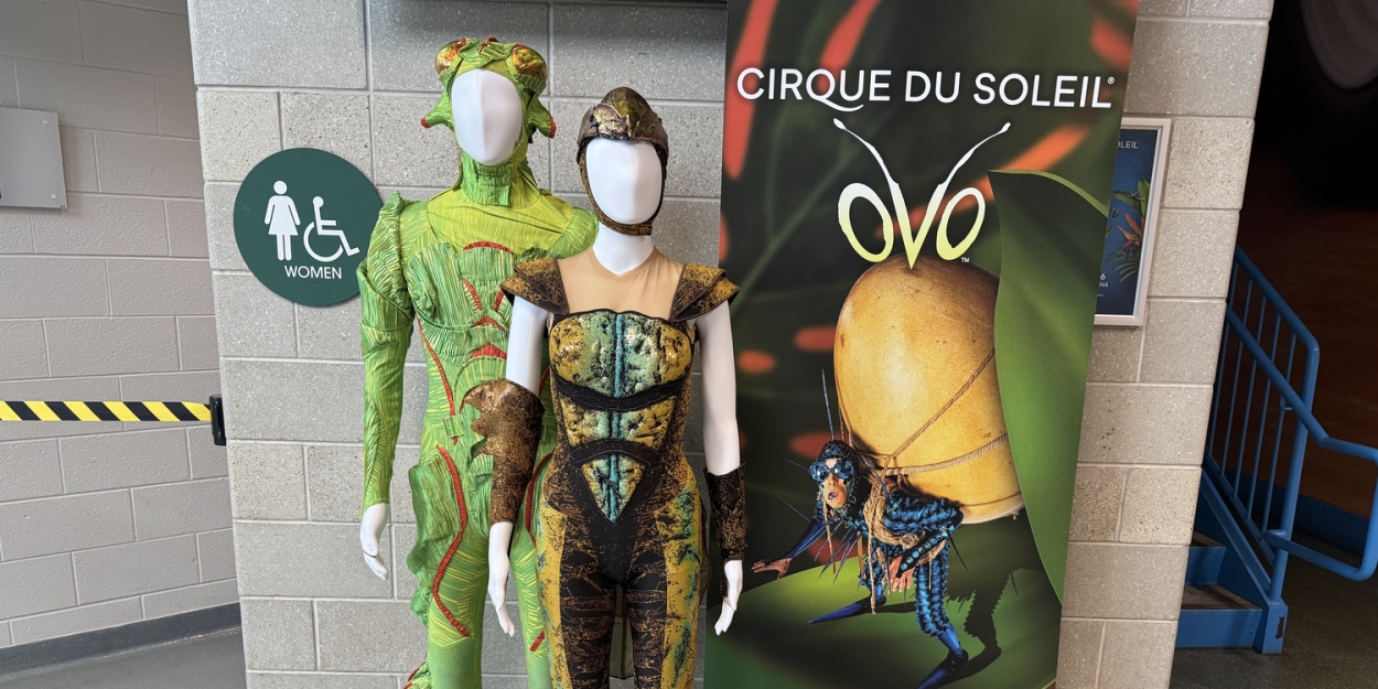 Photos: Cirque Du Soleil OVO Costume Installation On Display At Mohegan Arena At Casey Plaza