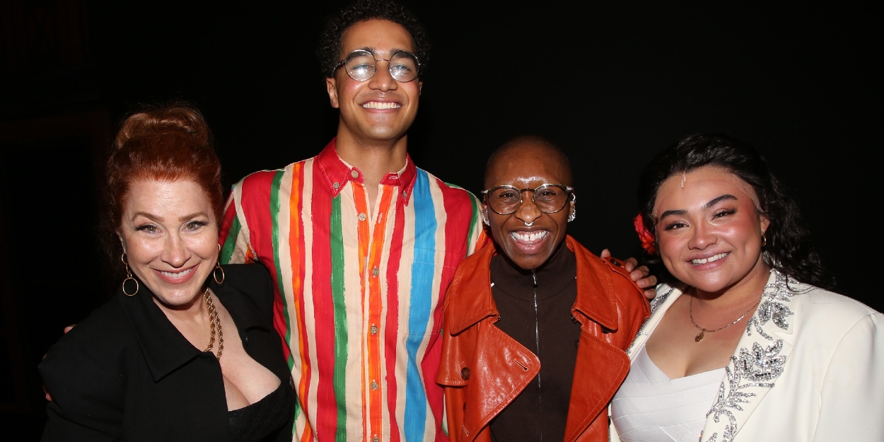Photos: Cynthia Erivo and Lisa Ann Walter Visit REAL WOMEN HAVE CURVES Photo