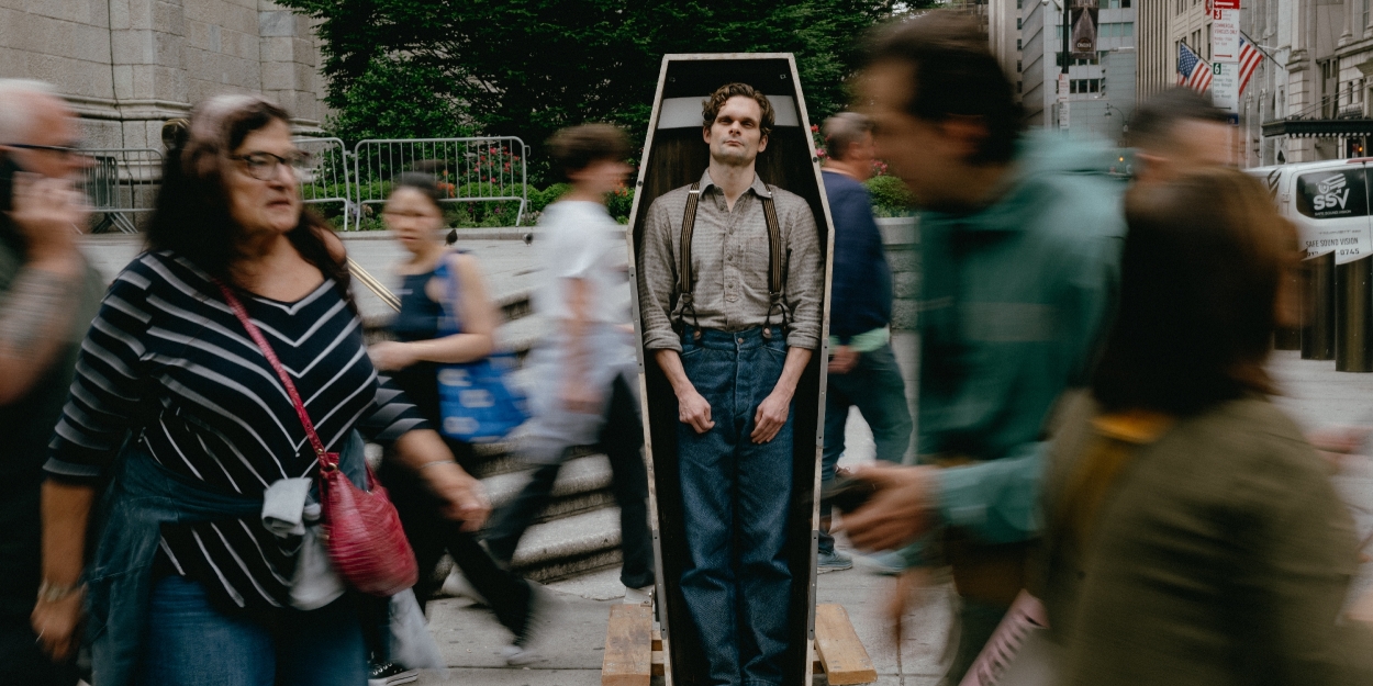 Photos: DEAD OUTLAW Star Andrew Durand Pops Up Around NYC Photo