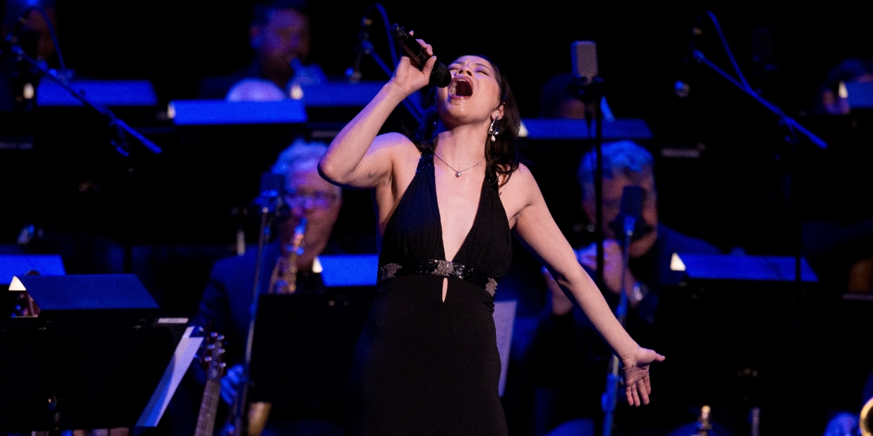 Photos: Eva Noblezada Welcomes Reeve Carney to the Pacific Jazz Orchestra Stage Photo