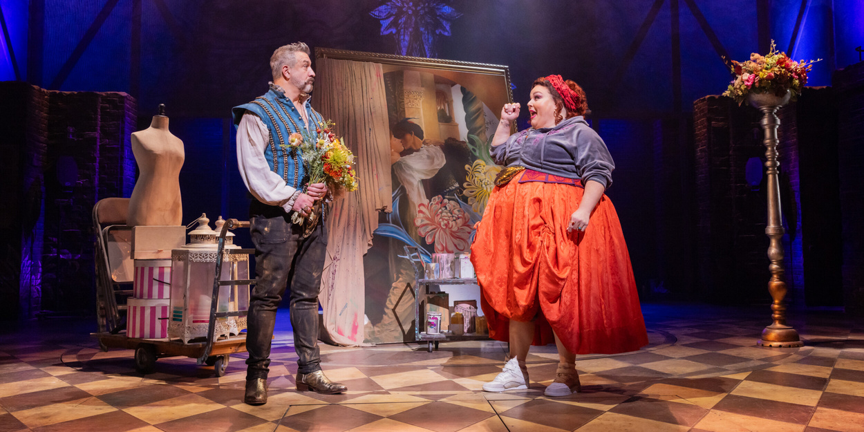 First Look at Chrissy Metz & Joey Fatone in & JULIET on Broadway First Look at Chrissy Metz & Joey Fatone in & JULIET on Broadway