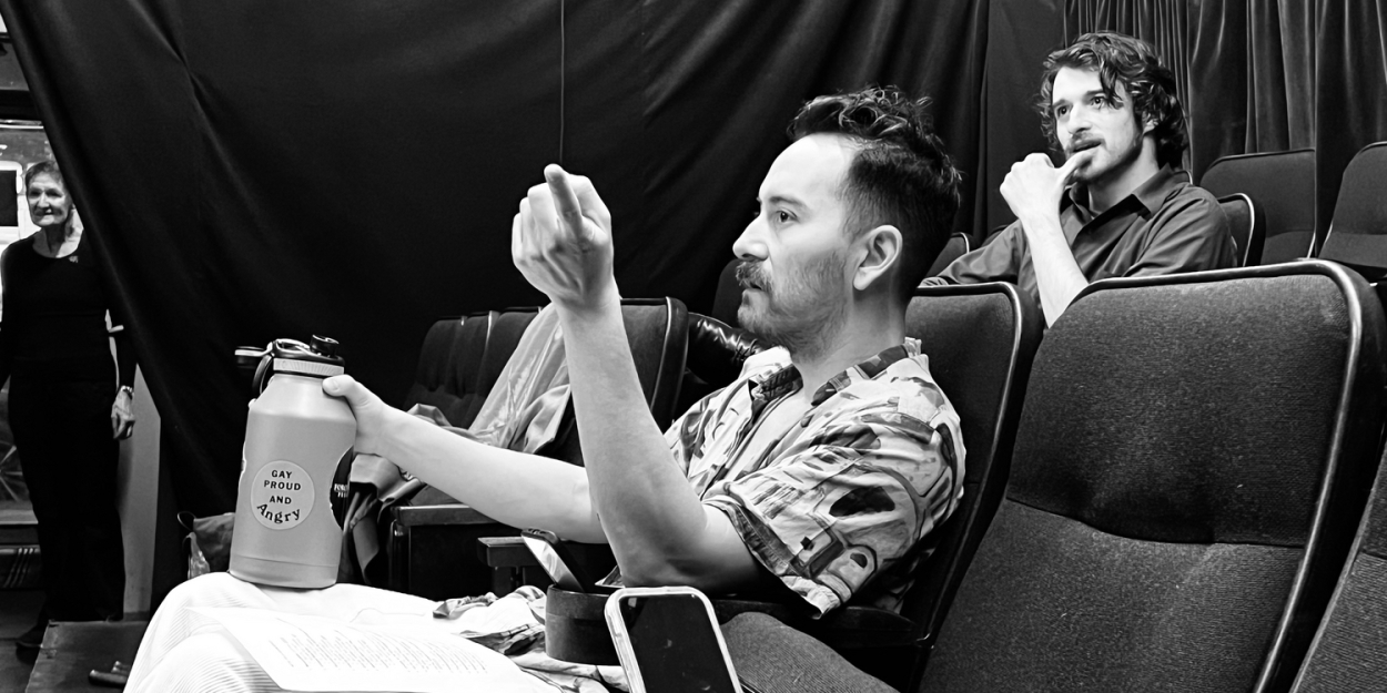 Photos: Get A Look Backstage With The Cast Of MUSE OF FIRE Photo