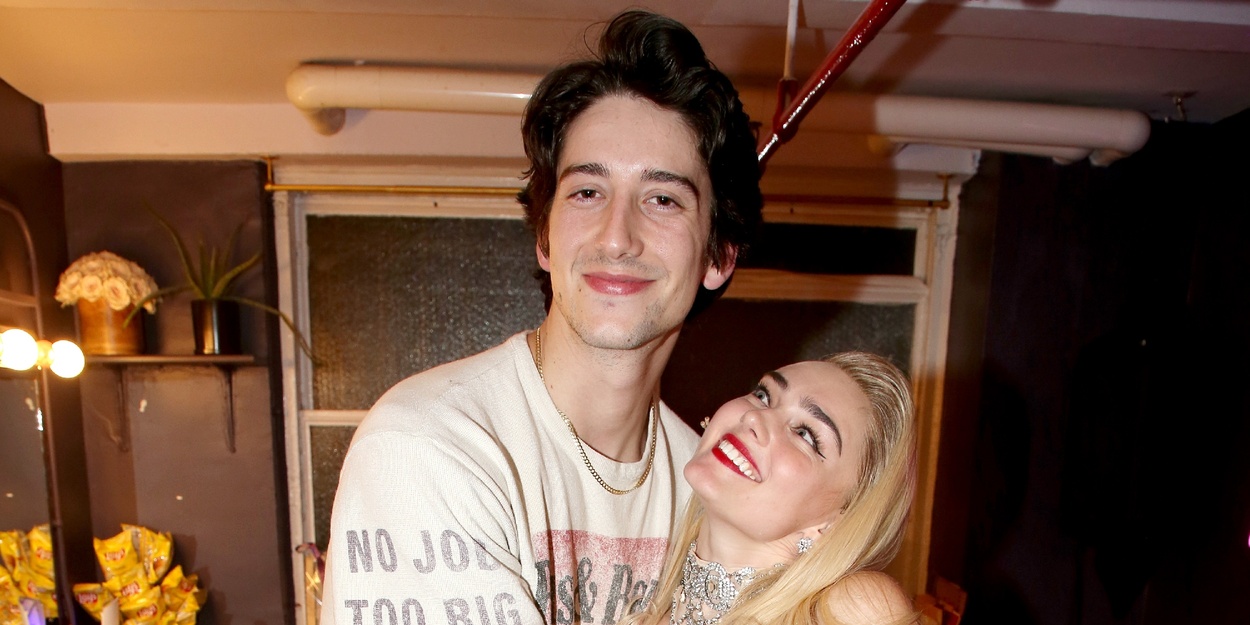 Photos: ZOMBIES Co-Stars Milo Manheim and Meg Donnelly Reunite at MOULIN ROUGE! THE MUSICAL Photo