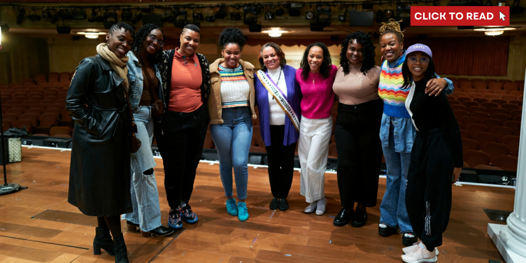 Photos: Great-Granddaughter of Ida B. Wells Visits SUFFS on Broadway - Vimarsana News