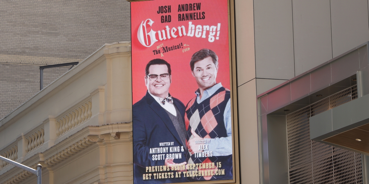 Up on the Marquee: GUTENBERG! THE MUSICAL! - Vimarsana News