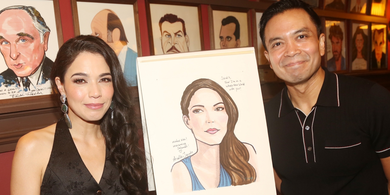 Photos: HERE LIES LOVE Star Arielle Jacobs Gets Her Caricature Unveiled at Sardi's