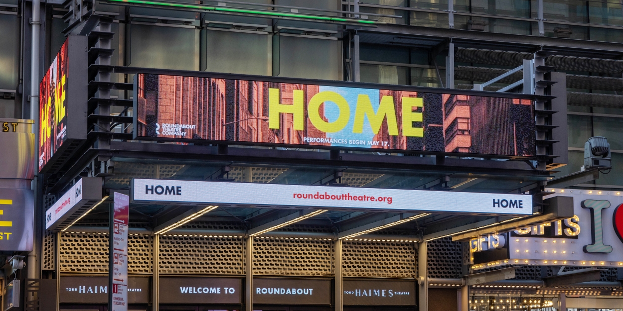 Up on the Marquee: HOME Photos