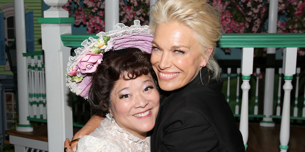 Hannah Waddingham Visits SCHMIGADOON! on Broadway Hannah Waddingham Visits SCHMIGADOON! on Broadway