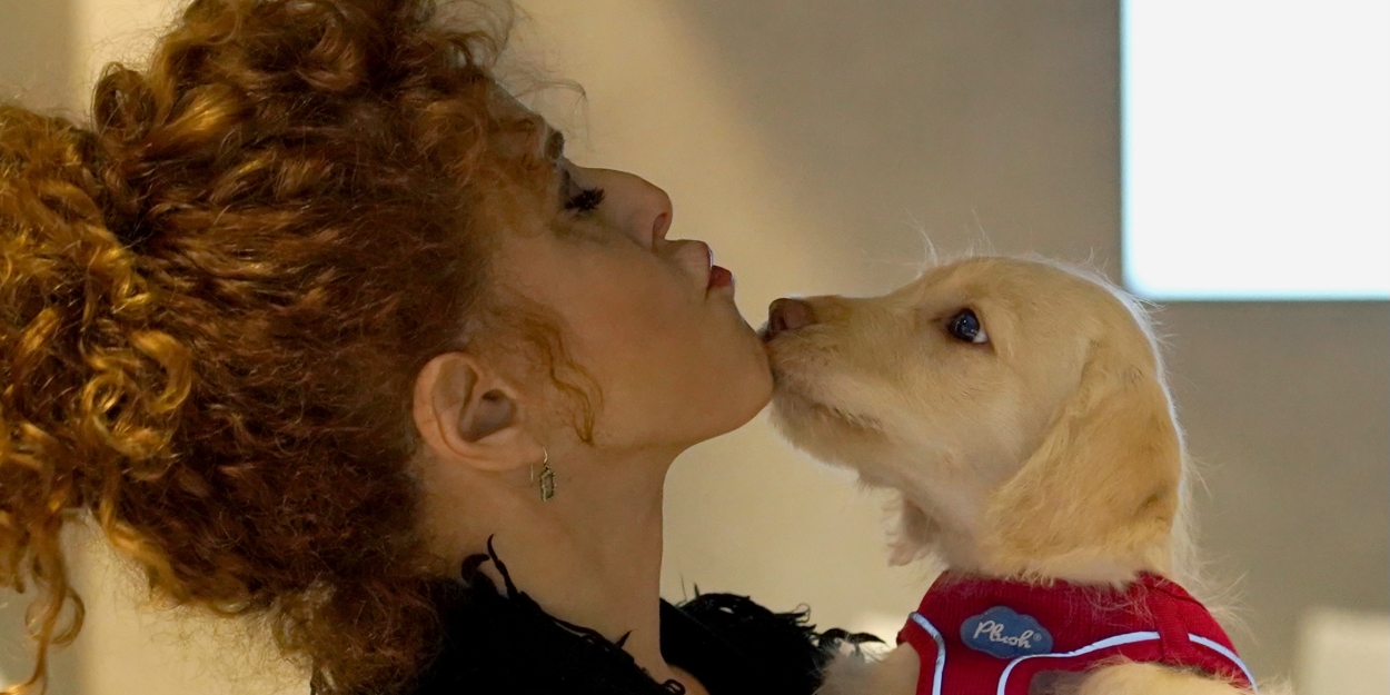 Photos: Bernadette Peters Stops By BROADWAY BARKS Participating Shelter Best Pet Workplace Summit - Vimarsana News