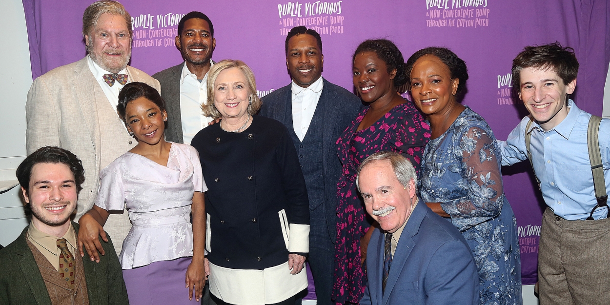 Photos: Hillary Clinton Visits PURLIE VICTORIOUS on Broadway