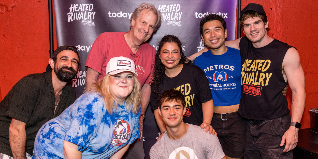 Photos: Jeff Daniels Visits HEATED RIVALRY: THE UNAUTHORIZED MUSICAL PARODY Photos: Jeff Daniels Visits HEATED RIVALRY: THE UNAUTHORIZED MUSICAL PARODY
