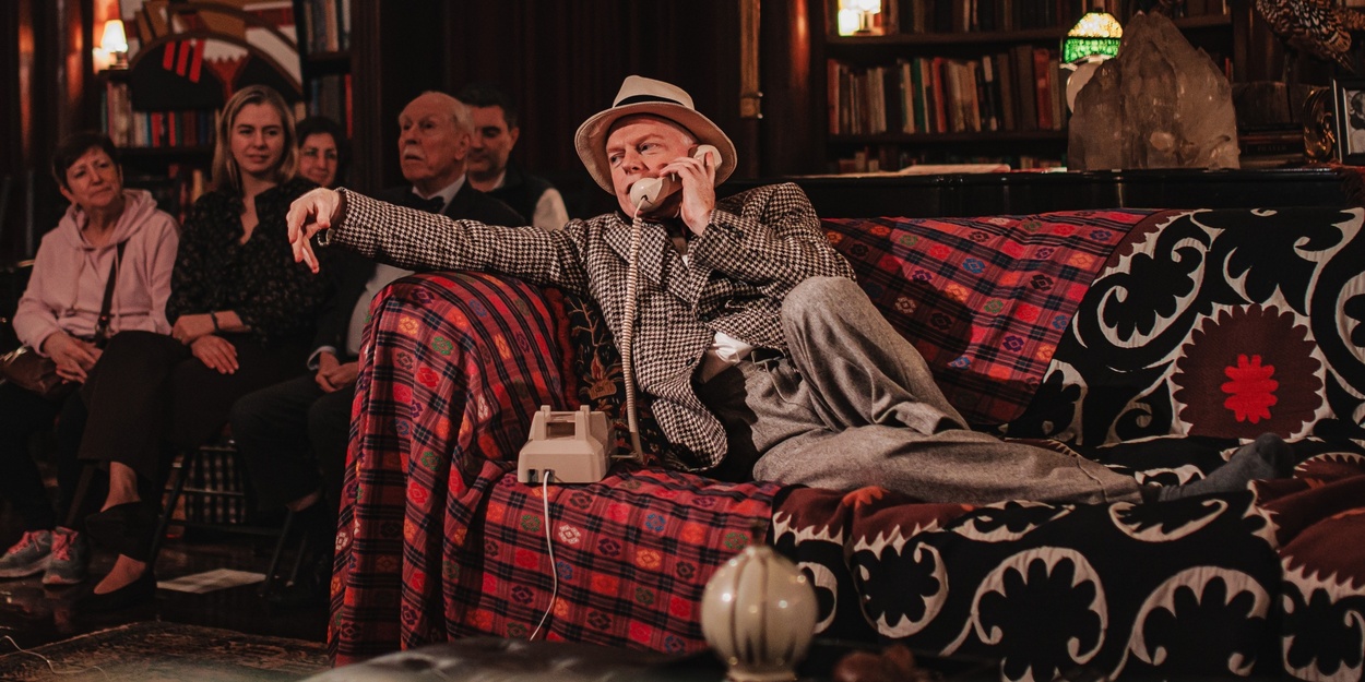 Jesse Tyler Ferguson as Truman Capote in TRU Off-Broadway Jesse Tyler Ferguson as Truman Capote in TRU Off-Broadway