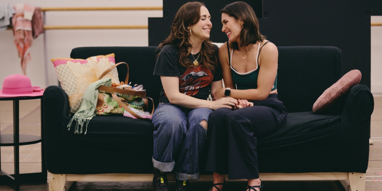 Jessica Vosk and Kelli Barrett in Rehearsals for BEACHES on Broadway Jessica Vosk and Kelli Barrett in Rehearsals for BEACHES on Broadway