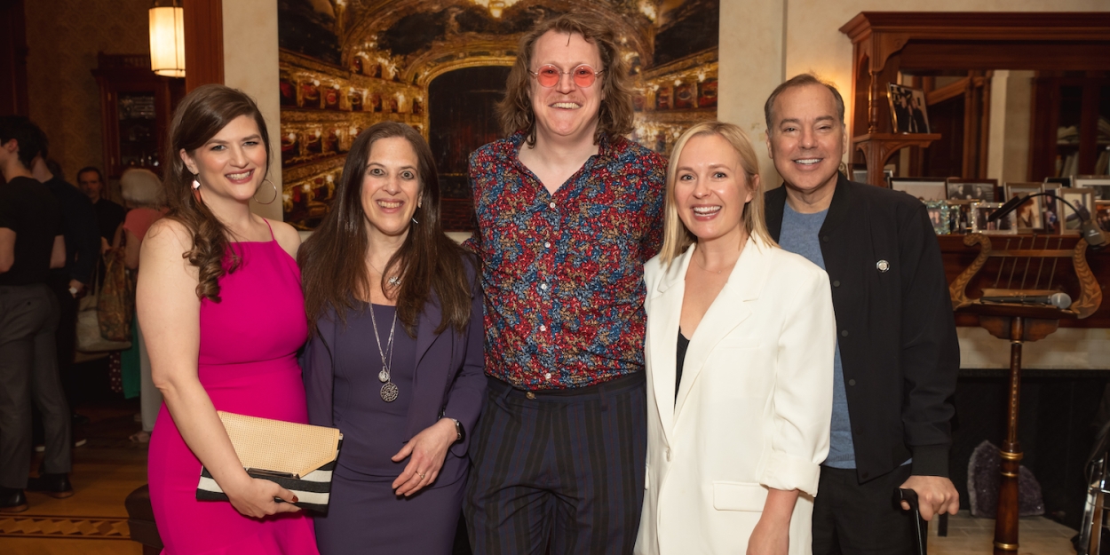 Photos: Julia Mattison, Noel Carey, and Marco Pennette at Dramatists Guild Foundation Salon Photo