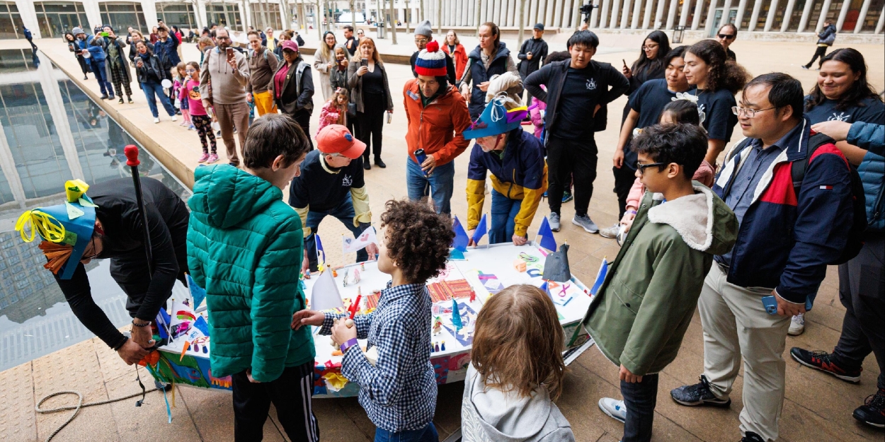 Photos: Lincoln Center’s Create-athon: Building a Boat With Clint Ramos Photo