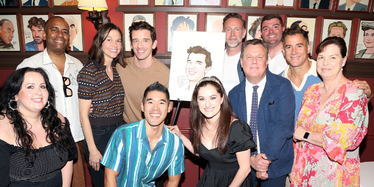 Photos: Michael Urie Unveils Sardi's Caricature Photo