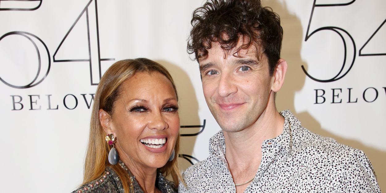 Photos: Michael Urie Visits Vanessa Williams at 54 Below Photo