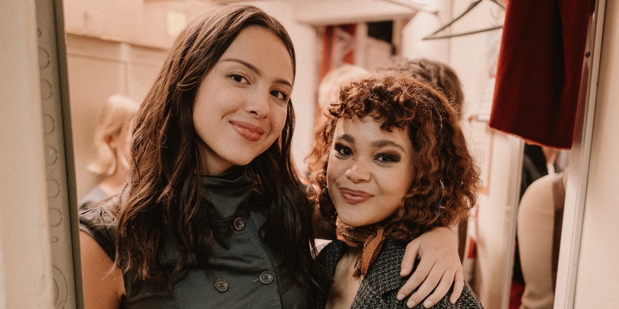 Olivia Rodrigo Visits HADESTOWN on Broadway