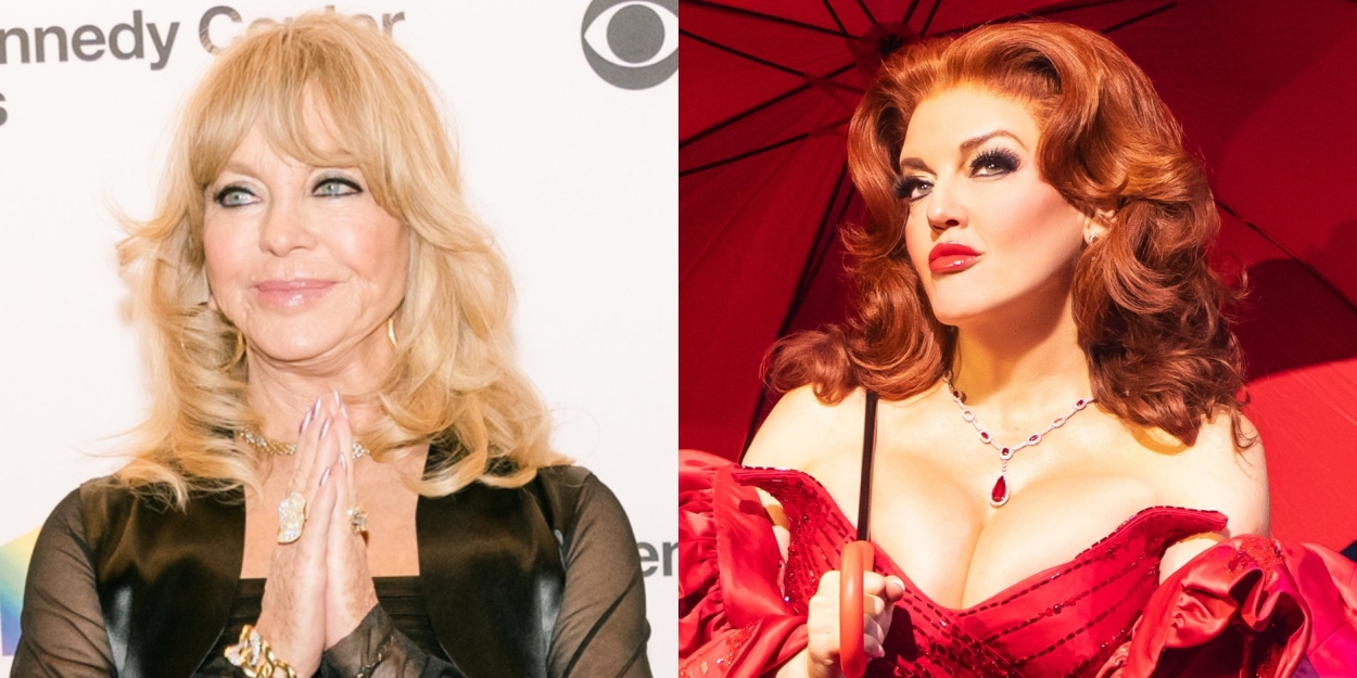 Photos: Original DEATH BECOMES HER Star Goldie Hawn Visits Broadway Musical