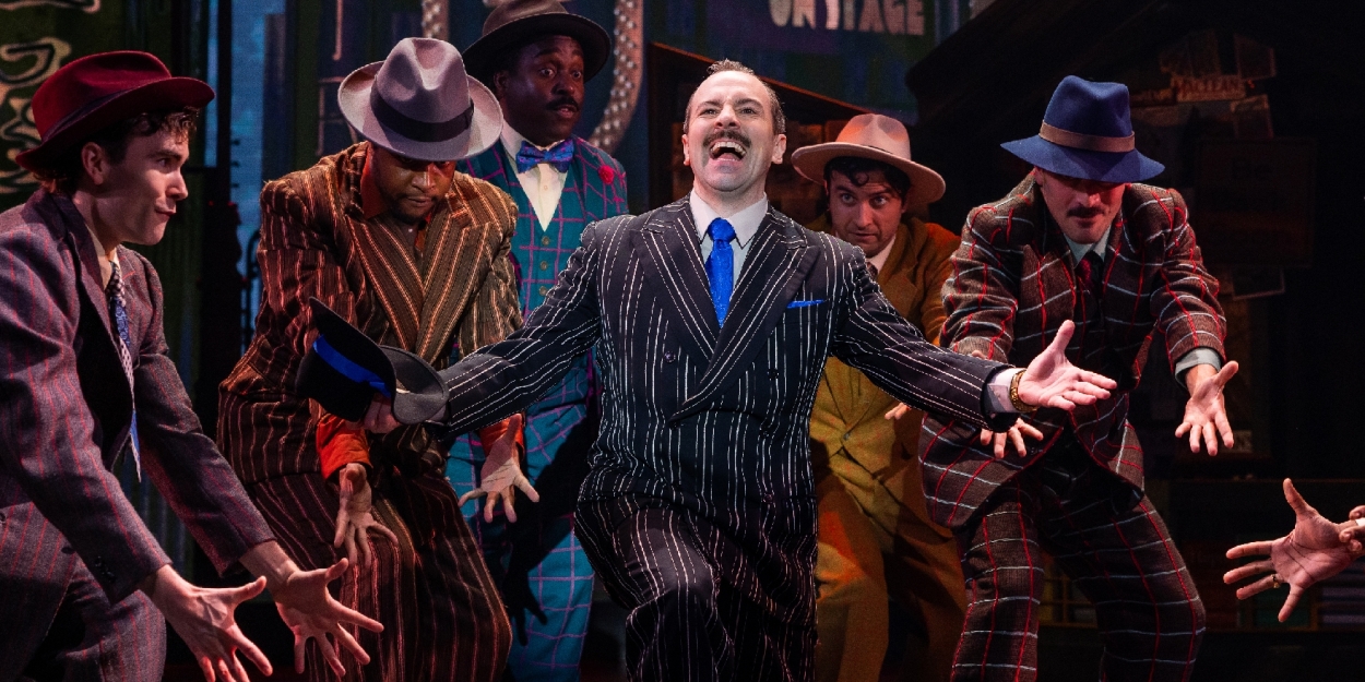 Photos: Rob McClure, Mykal Kilgore, Bianca Marroquín & Ephraim Sykes in GUYS AND DOLLS at Ogunquit Playhouse Photo
