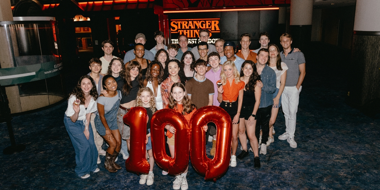 Photos: STRANGER THINGS: THE FIRST SHADOW Celebrates 100 Broadway Performances Photo