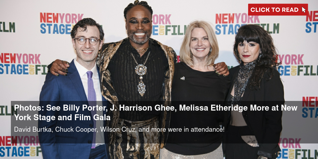 Photos: See Billy Porter, J. Harrison Ghee, Melissa Etheridge & More at New York Stage and Film Gala - Vimarsana News