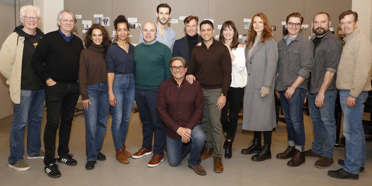 Photos: See John Behlmann, Saffron Burrows & More in Rehearsals for CORRUPTION at Lincoln Center Theater Photo