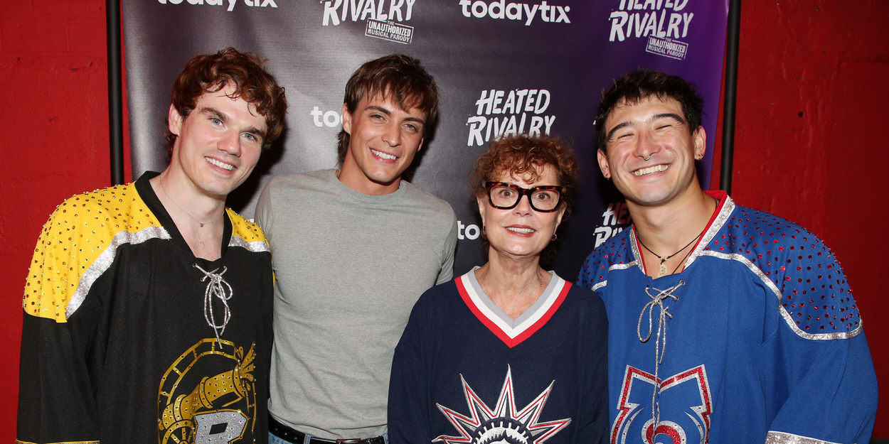 Photos: Susan Sarandon & Kaden Connors Visit HEATED RIVALRY: THE UNAUTHORIZED MUSICAL PARODY Photos: Susan Sarandon & Kaden Connors Visit HEATED RIVALRY: THE UNAUTHORIZED MUSICAL PARODY