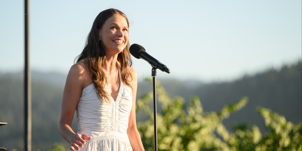 Photos: Sutton Foster Performs at Peju Winery as Part of Broadway and Vine's Sum Photos