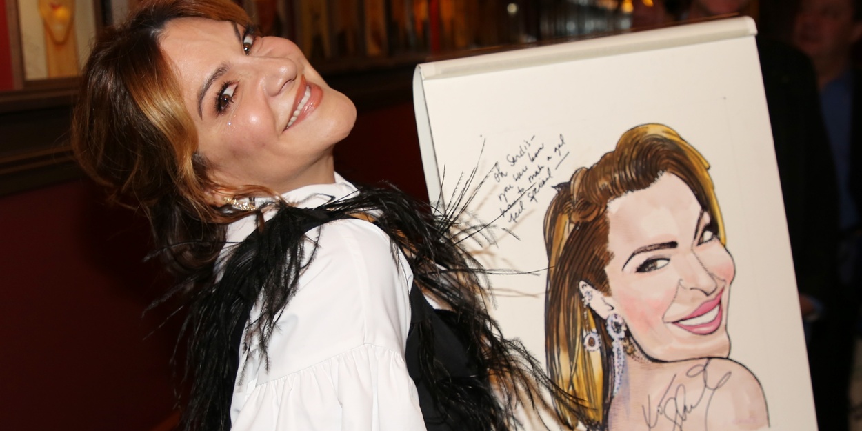Photos: THE LOST BOYS' Shoshana Bean Receives Portrait at Sardi's