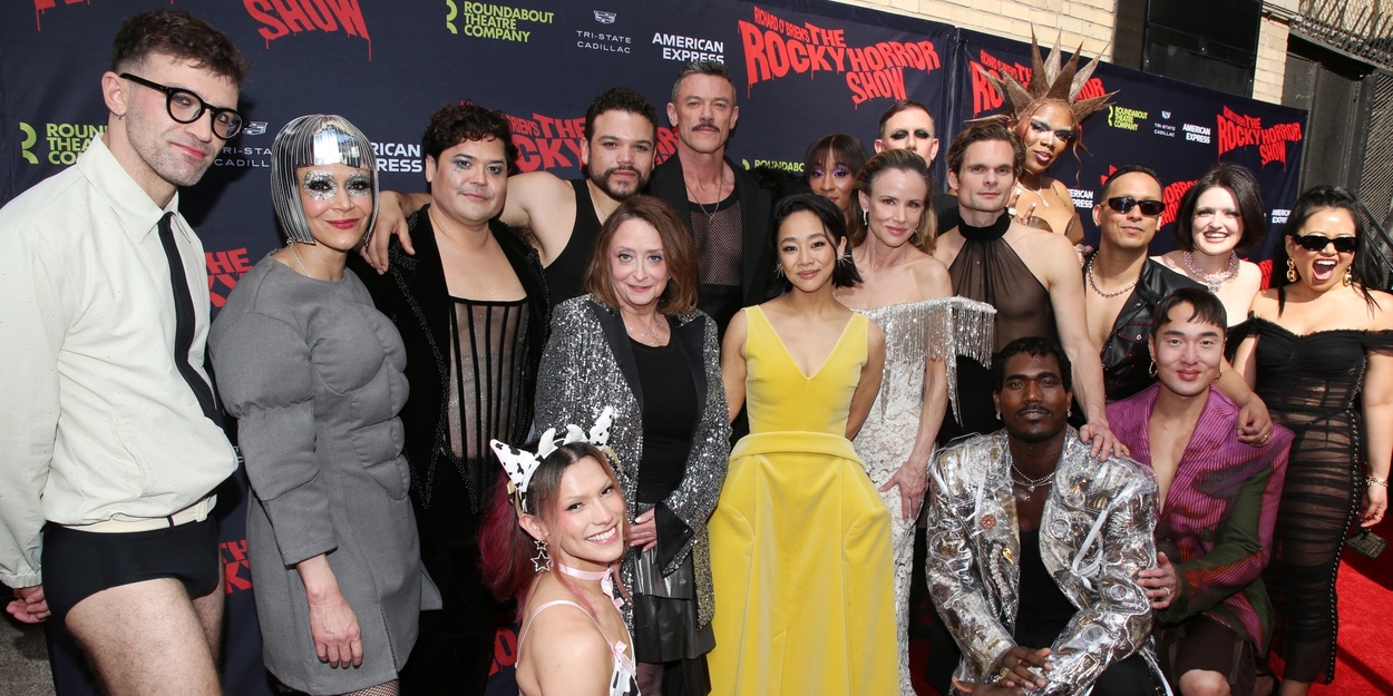 Photos: THE ROCKY HORROR SHOW Cast Struts the Red Carpet on Opening Night Photo