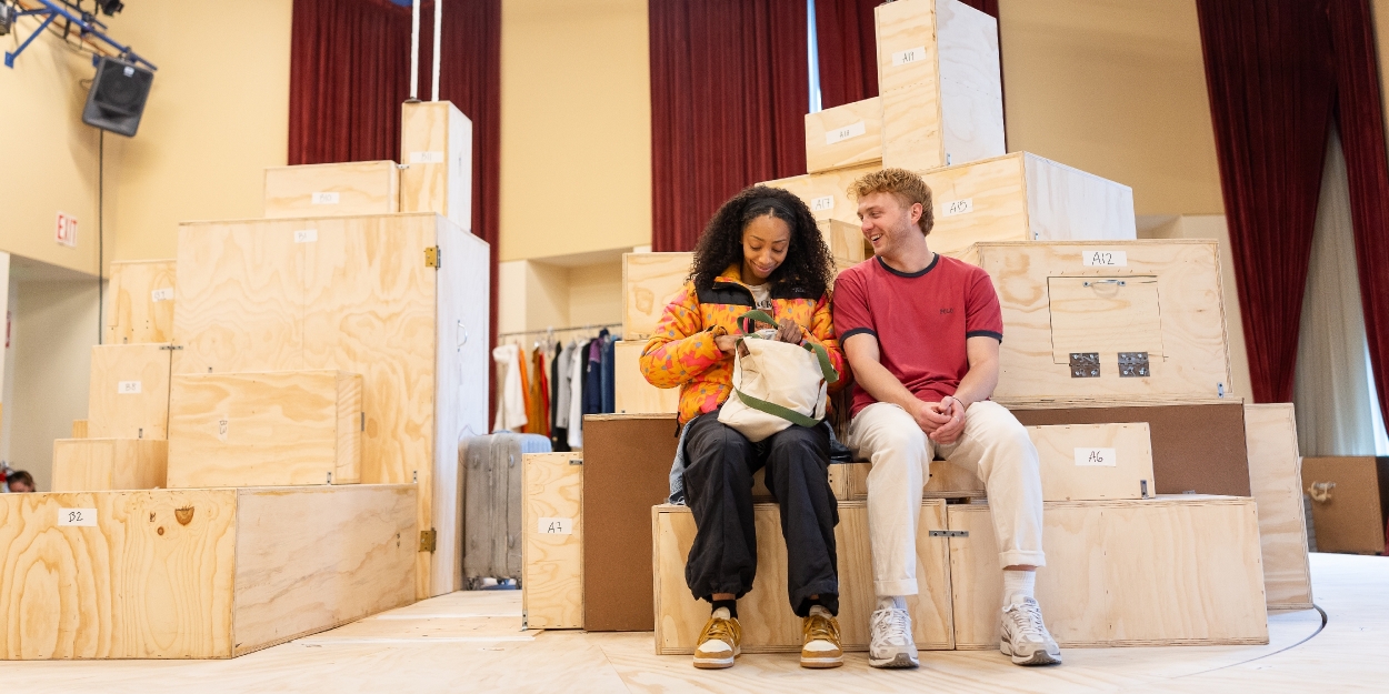 Photos: TWO STRANGERS (CARRY A CAKE ACROSS NEW YORK) Rehearsals at A.R.T. Photo