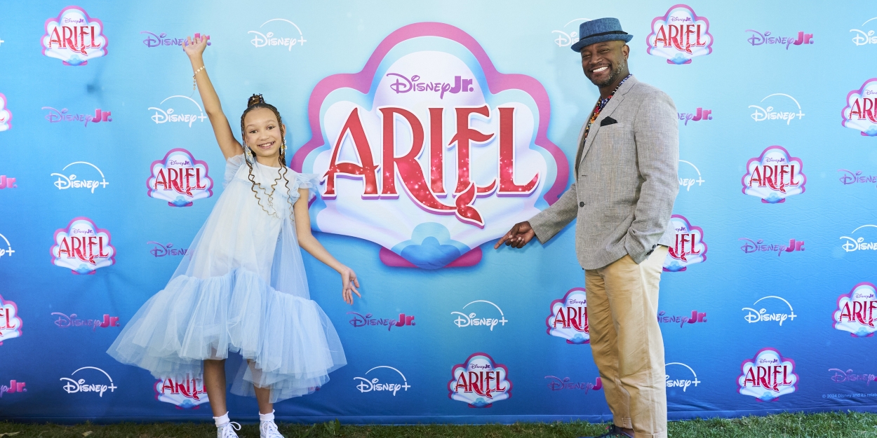 Photos: Taye Diggs and Mykal-Michelle Harris of DISNEY JR'S ARIEL Attend Special Event Cel Photo