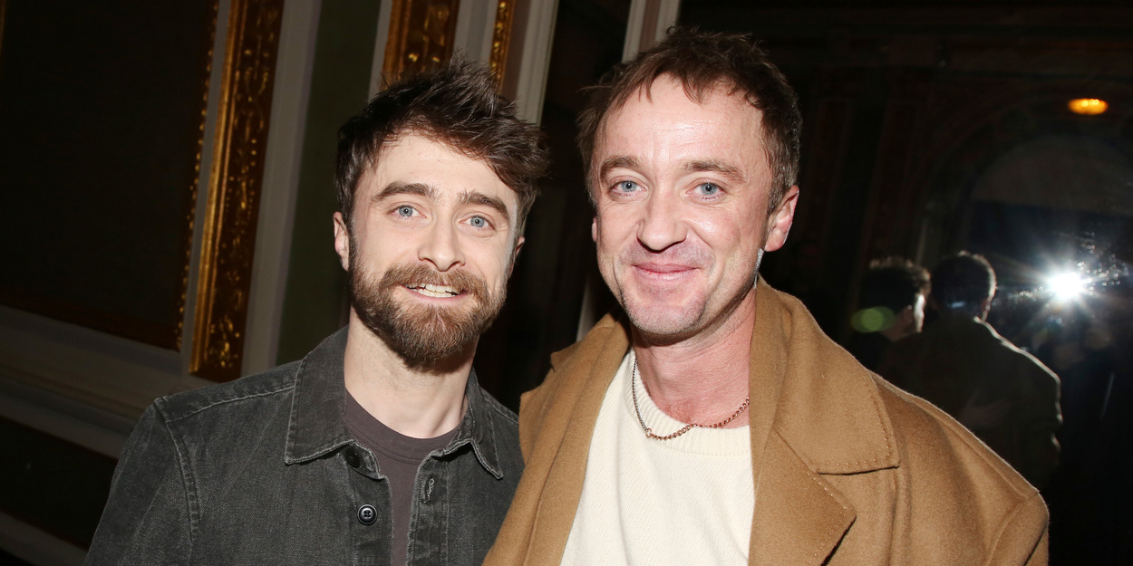Photos: Tom Felton Visits HARRY POTTER Co-Star Daniel Radcliffe at EVERY BRILLIANT THING Photo