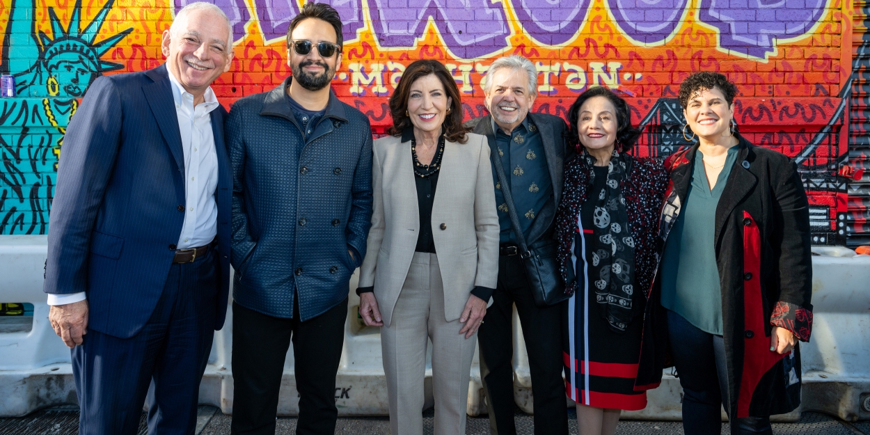 Photos Video Governor Kathy Hochul Lin Manuel Miranda More