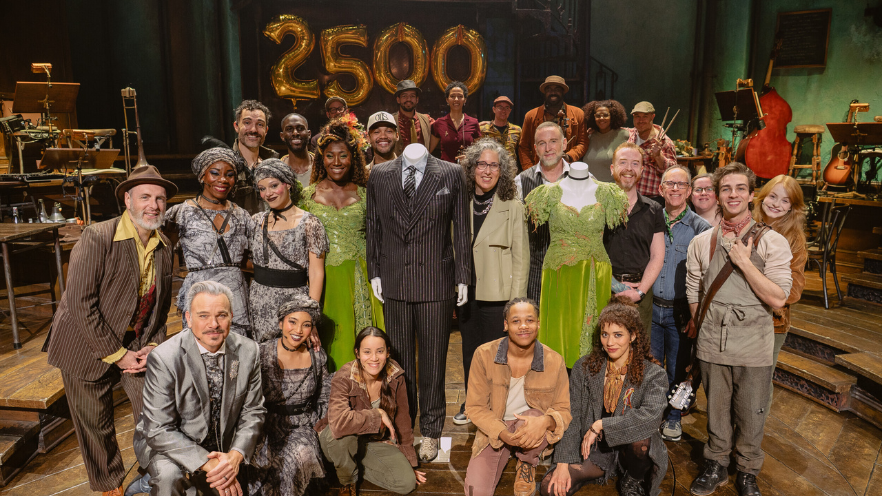Photos/Video: HADESTOWN Donates Costumes to Smithsonian Museum at 2,500th Performance Video