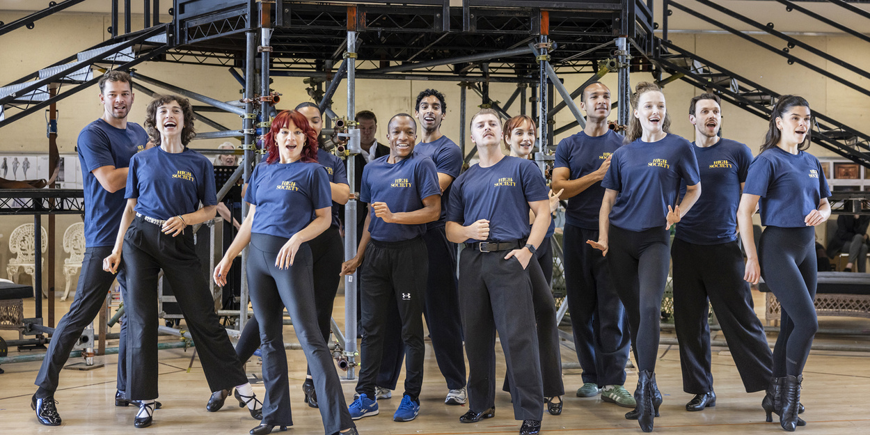 Photos/Video: HIGH SOCIETY in Rehearsal at the Barbican Theatre Video