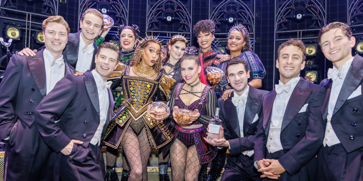 Photos & Video: The Harmonists From HARMONY Visit the Queens of SIX on Broadway Video