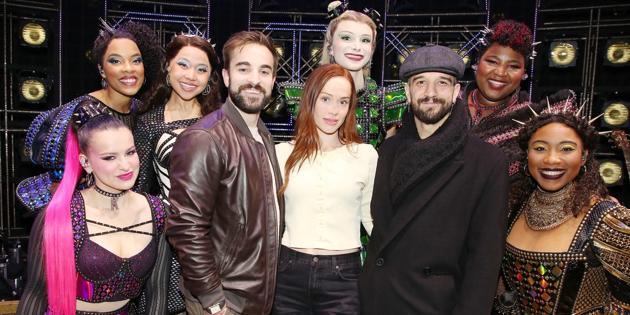 Whitney Leavitt and Mark Ballas Visit SIX on Broadway Whitney Leavitt and Mark Ballas Visit SIX on Broadway