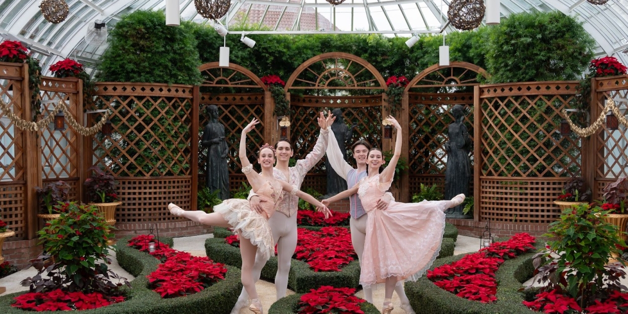 Pittsburgh Ballet Theatre School and Phipps Conservatory and Botanical Gardens Will Host 'Poinsettias And Pointe Shoes'  Image