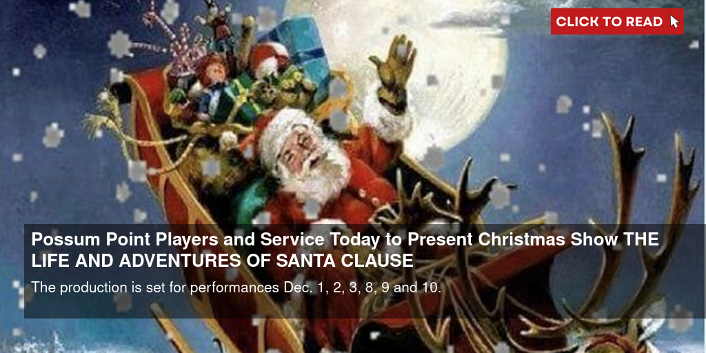 Saline Area Players Present Ho! Ho! Ho! The Santa Claus Chronicles