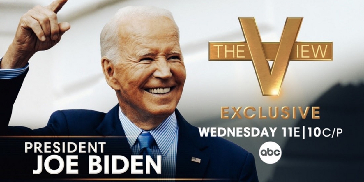 President Joe Biden to Visit THE VIEW Live in Studio This Wednesday  Image