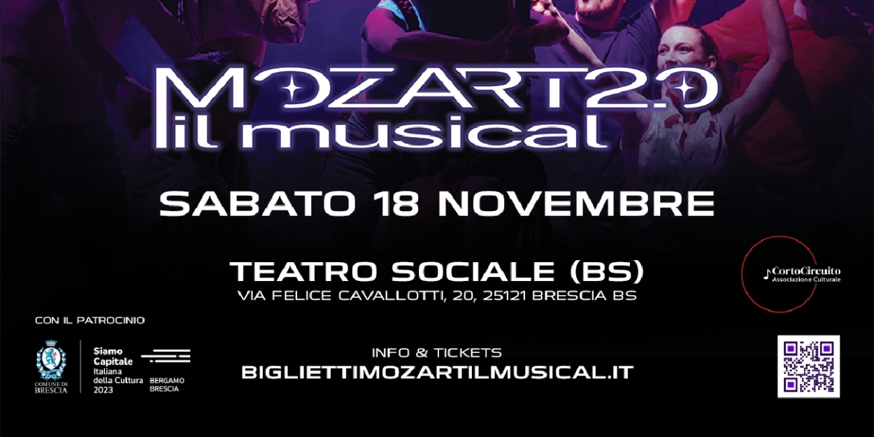 Previews: MOZART 2.0 IL MUSICAL al TEATRO SOCIALE - BRESCIA  Image