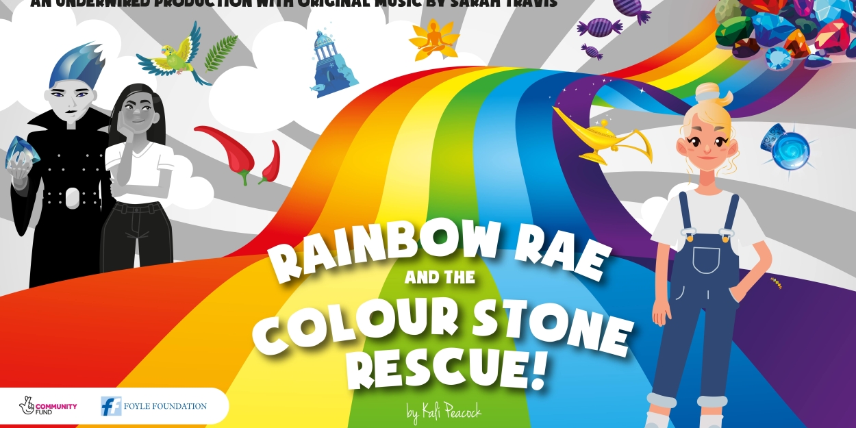 RAINBOW RAE AND THE COLOUR STONE RESCUE Comes To Bexhill-on-Sea, Hailsham & Eastbourne 